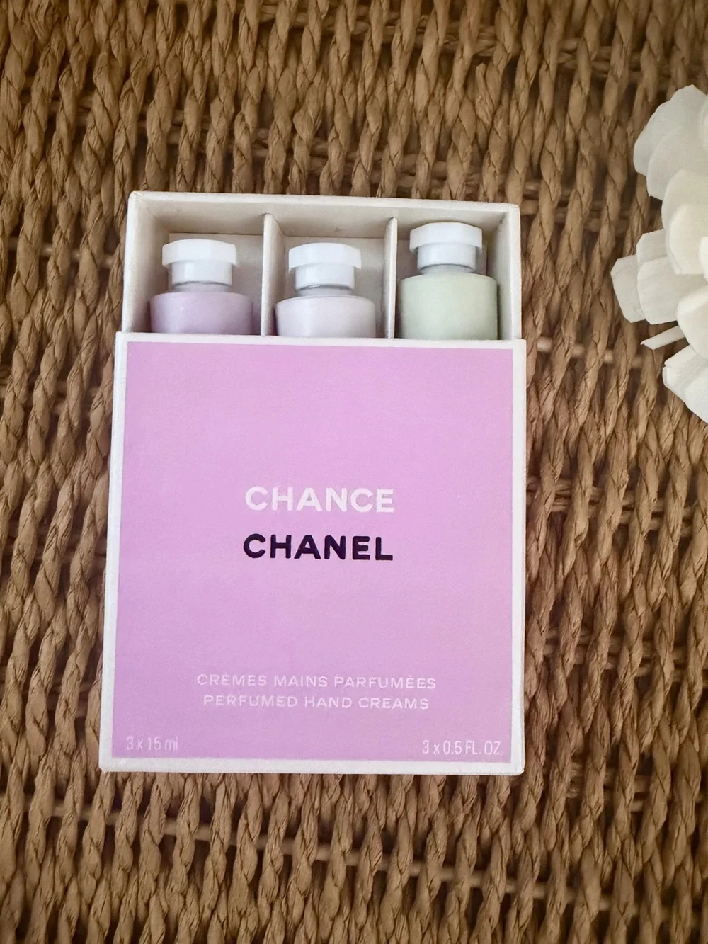 CHANEL Chance Perfumed Hand Cream Set - Pink and Pastel Trio